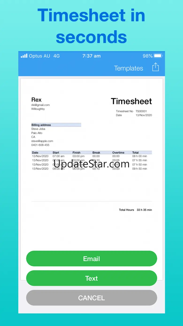 Timesheet Maker 50.2