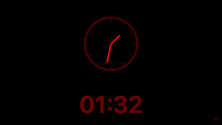 Bedside Clock - Digital/Analog 2.2