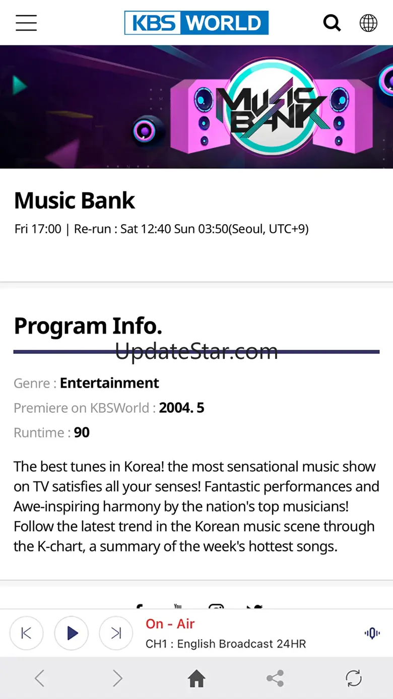 KBS WORLD Mobile 1.1.4