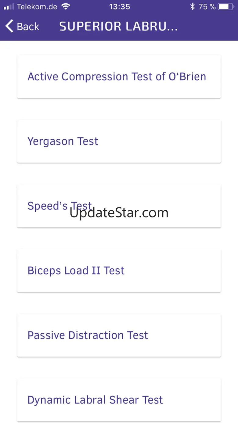 Physiotherapy Assessment App 4