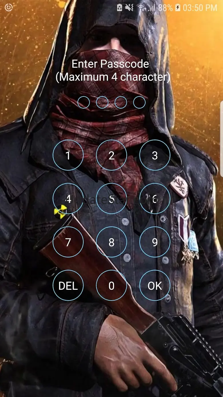 Lock Screen For Game PUBG - Lo 1.0