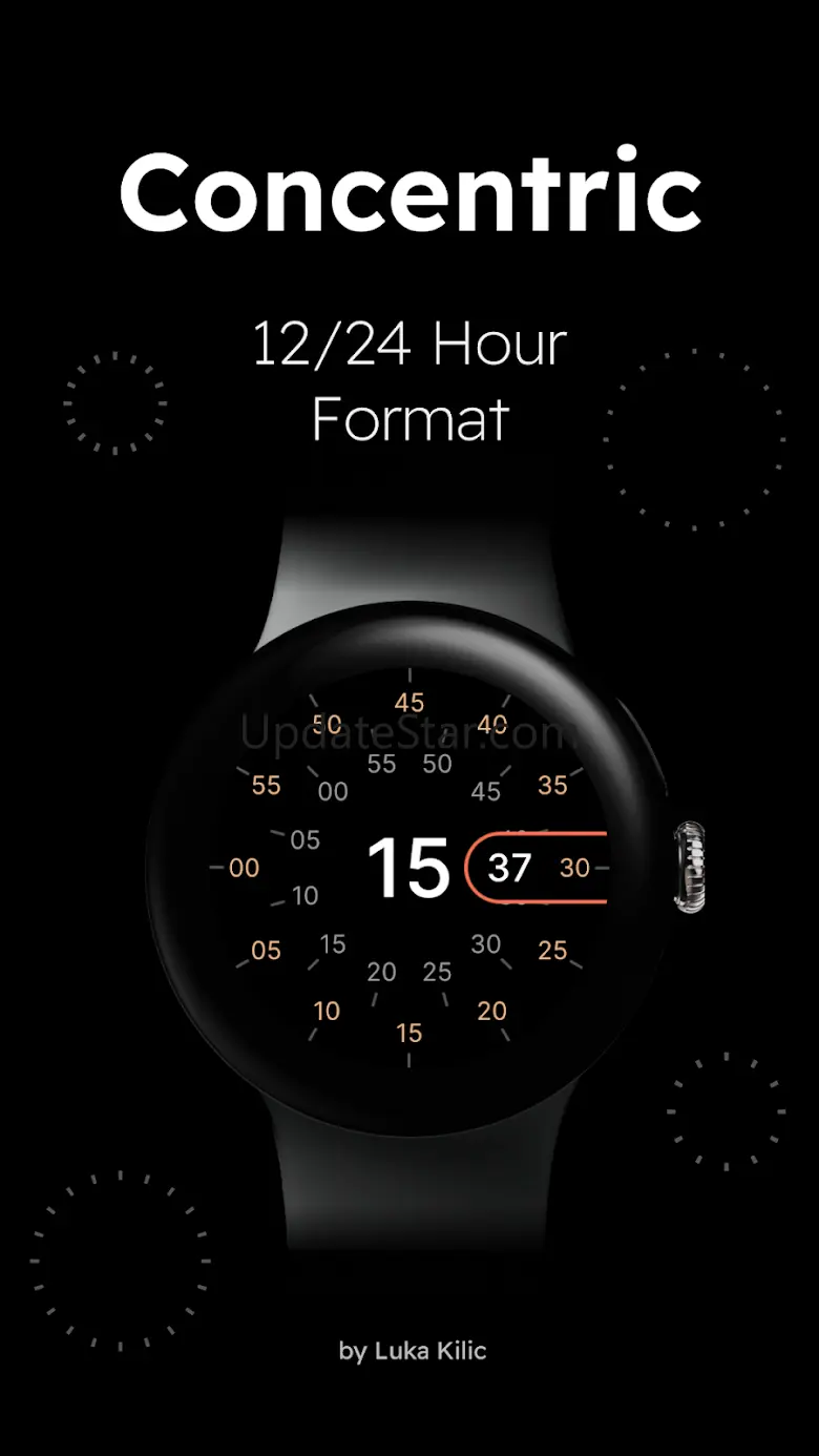 Concentric - Pixel Watch Face 1.1.1
