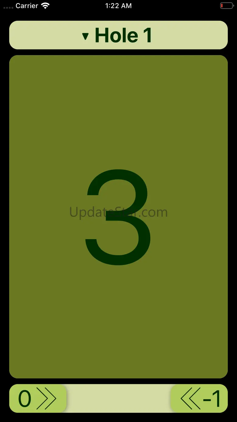 FlinkGolf - Scorecard 2.3