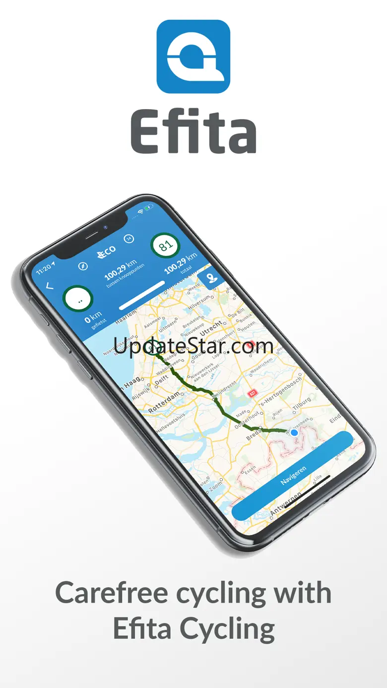 Efita cycling – route app 5.2.1