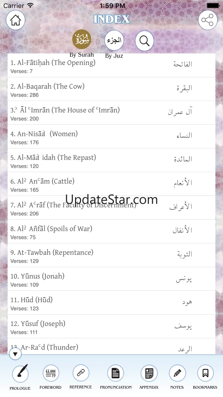 The Message of the Quran 1.5