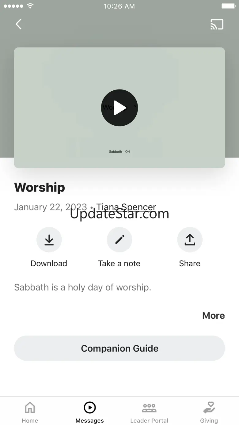 Made for Fellowship 6.0.1