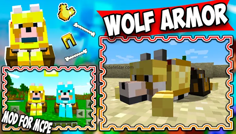 Wolf Armor Mod for Minecraft 3339.2