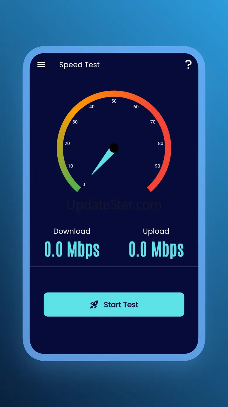Speed Internet Test app 8.0