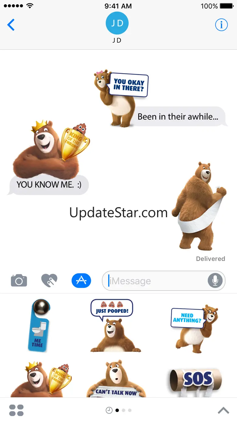 Charmin Pooptastic Stickers 1.0
