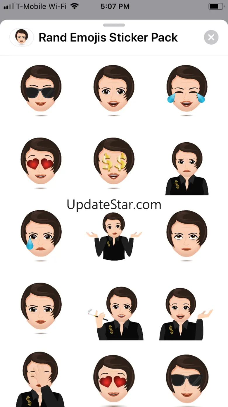 Ayn Rand Sticker Pack 1.2