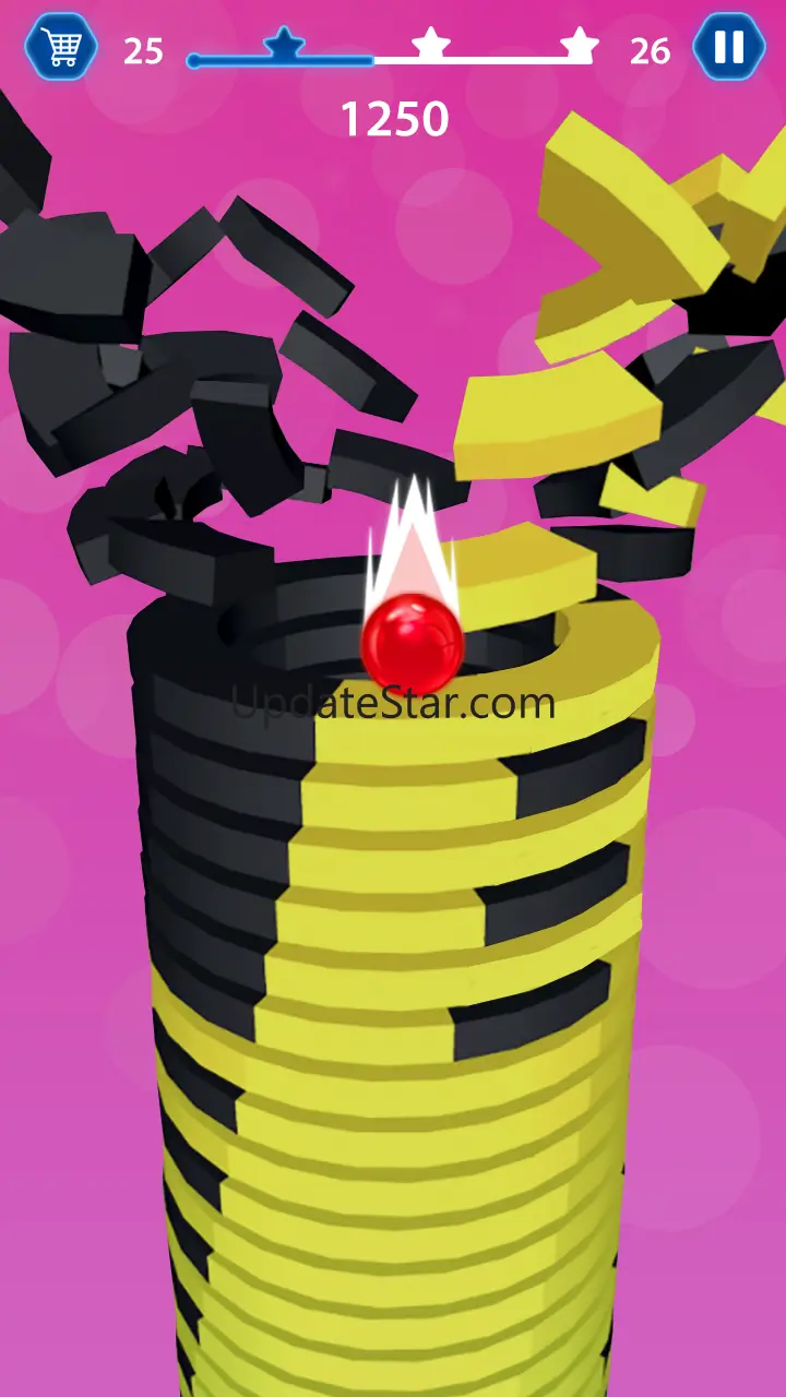 Stack Ball- Helix Drop Crash 1