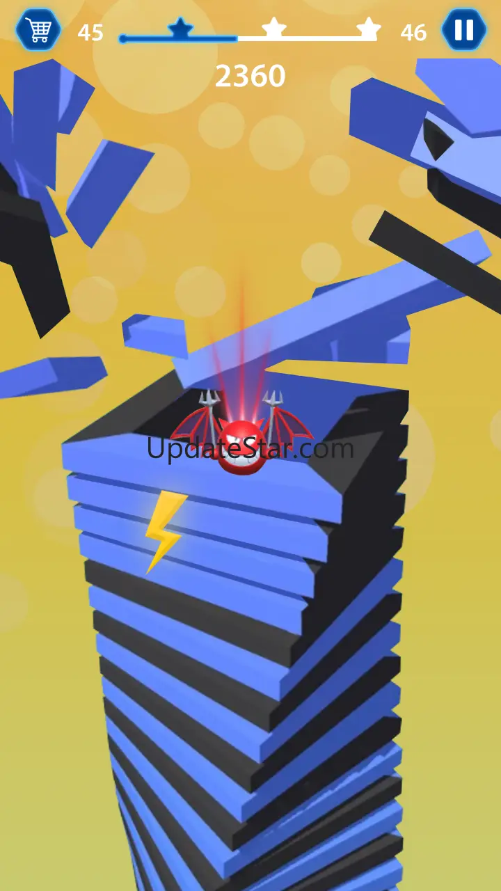 Stack Ball- Helix Drop Crash 1