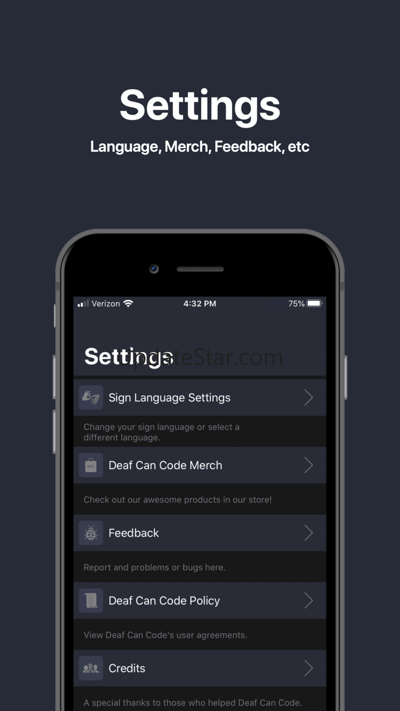 Deaf Can Code 1.0.8