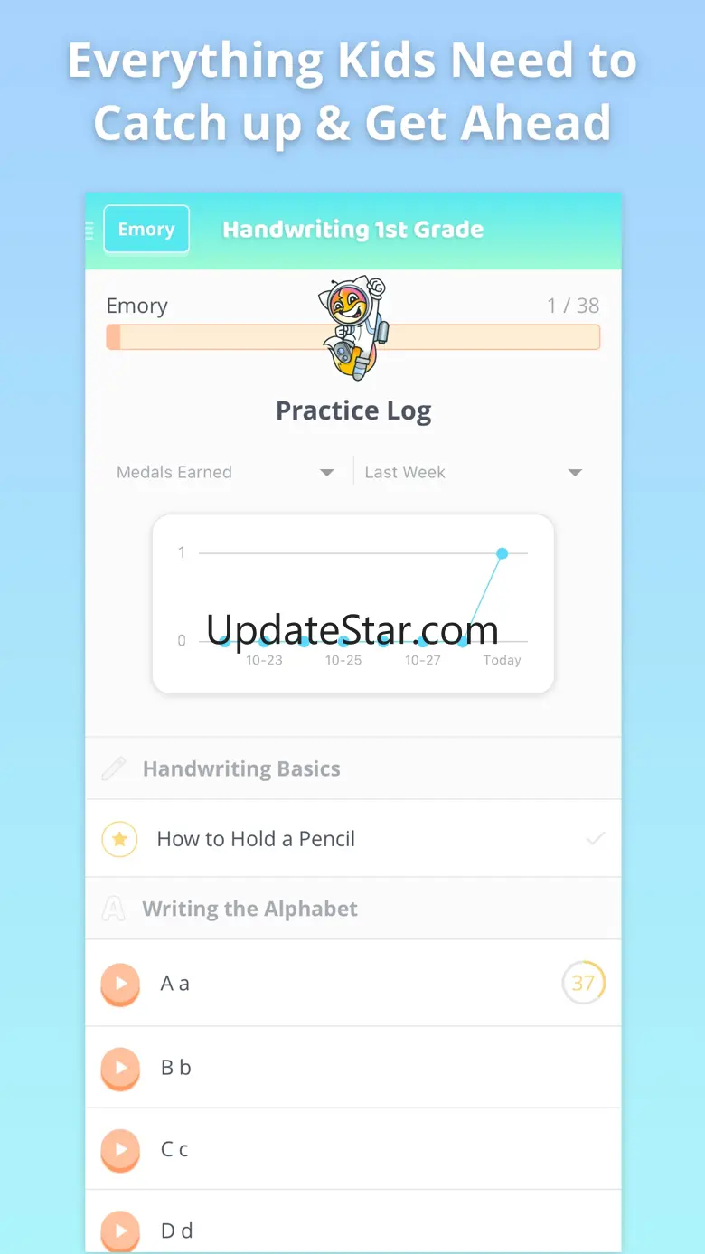 Learn Handwriting 1st Grade 2.7