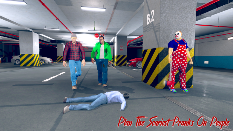 Scary Clown Pranks 3D 1.0