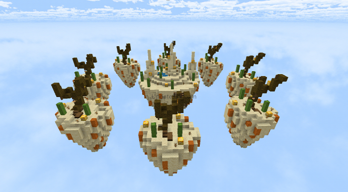 Lucky blocks islands mod mcpe