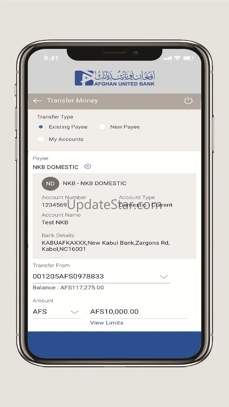 Afghan United Bank 4.0.0