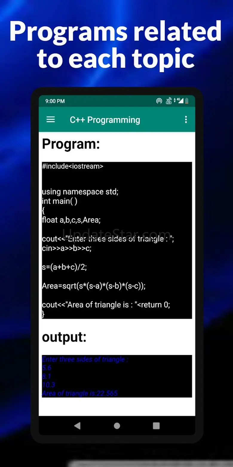 C++ Programming App 10