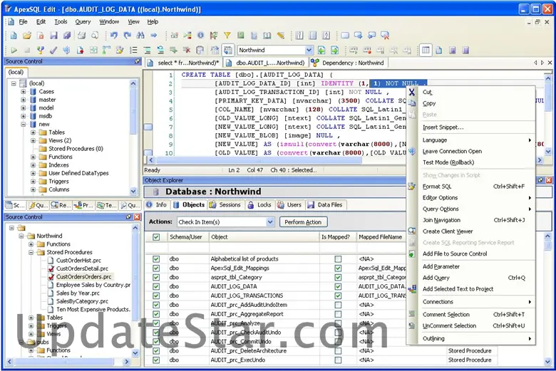 Apex SQL Edit