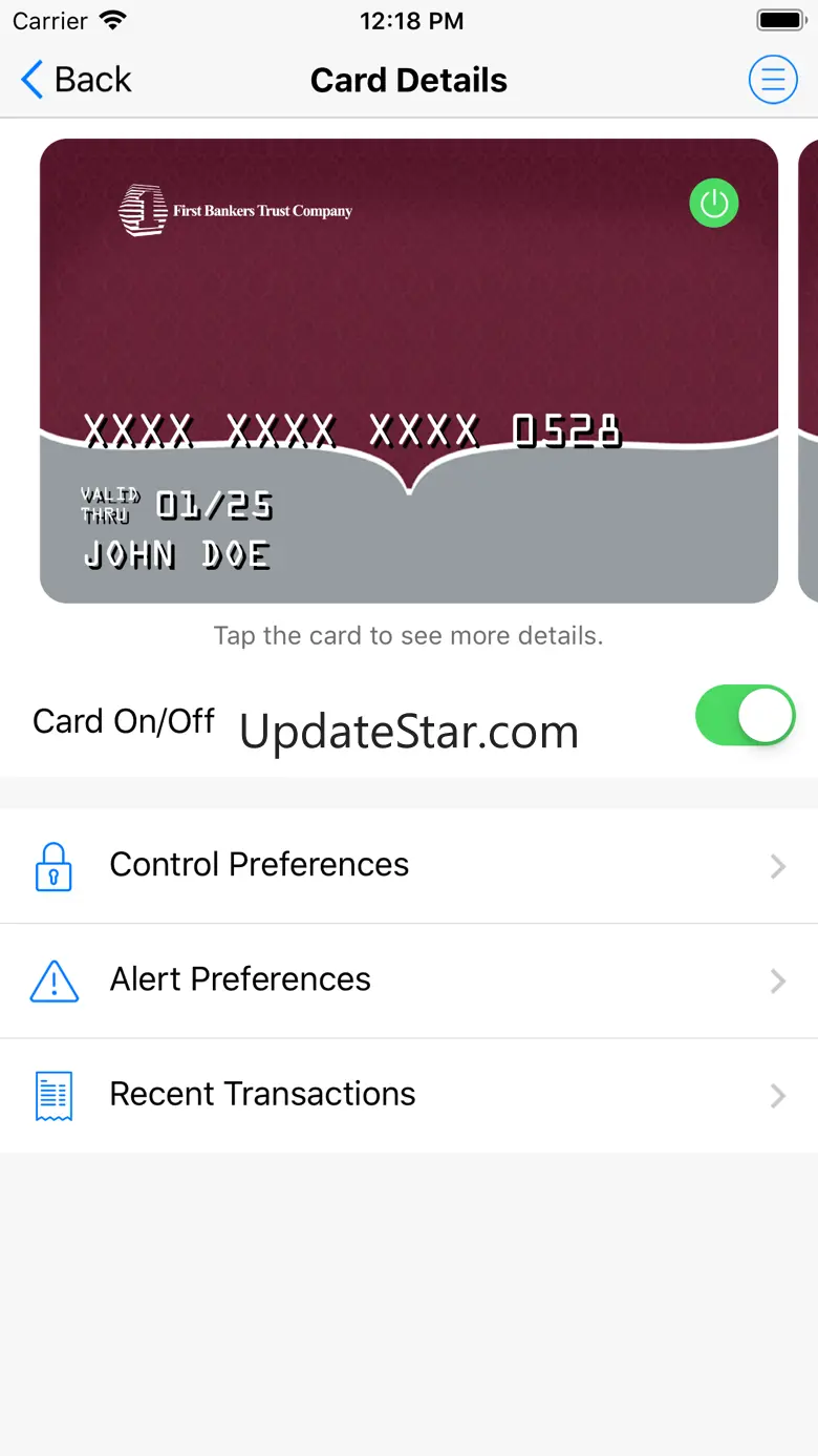FBTC Card Control 3.9.2