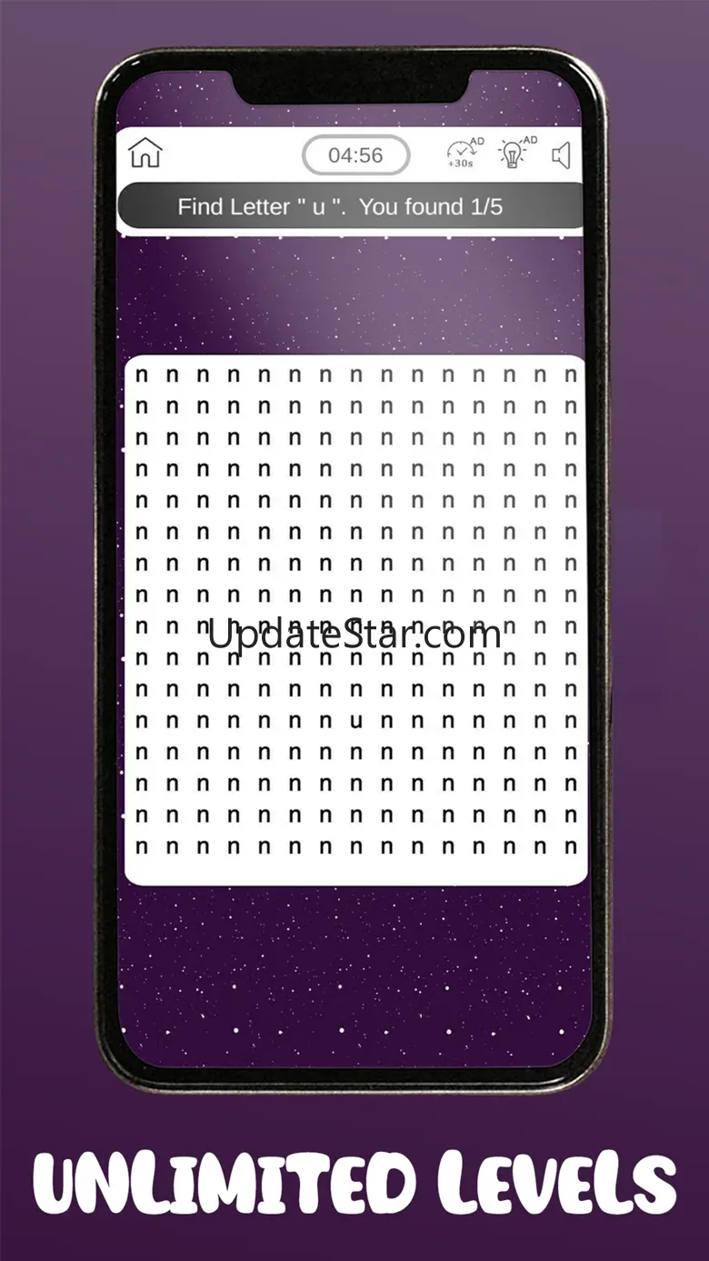 Find The Letter - Focus Game 2.0