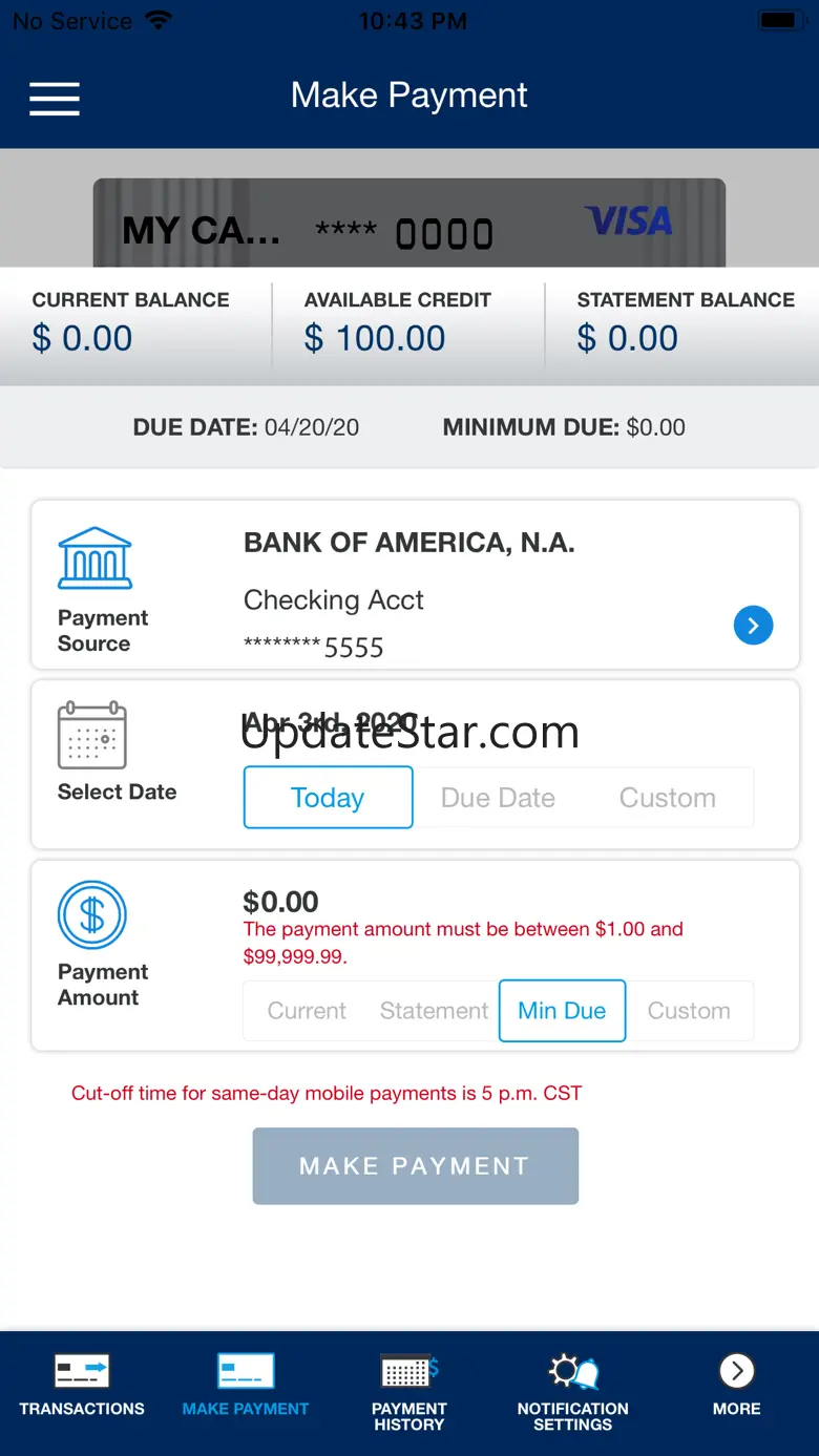 Texans Visa Card 27.0.2