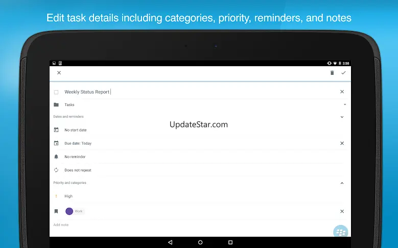 BlackBerry Tasks 3.18.0.3863