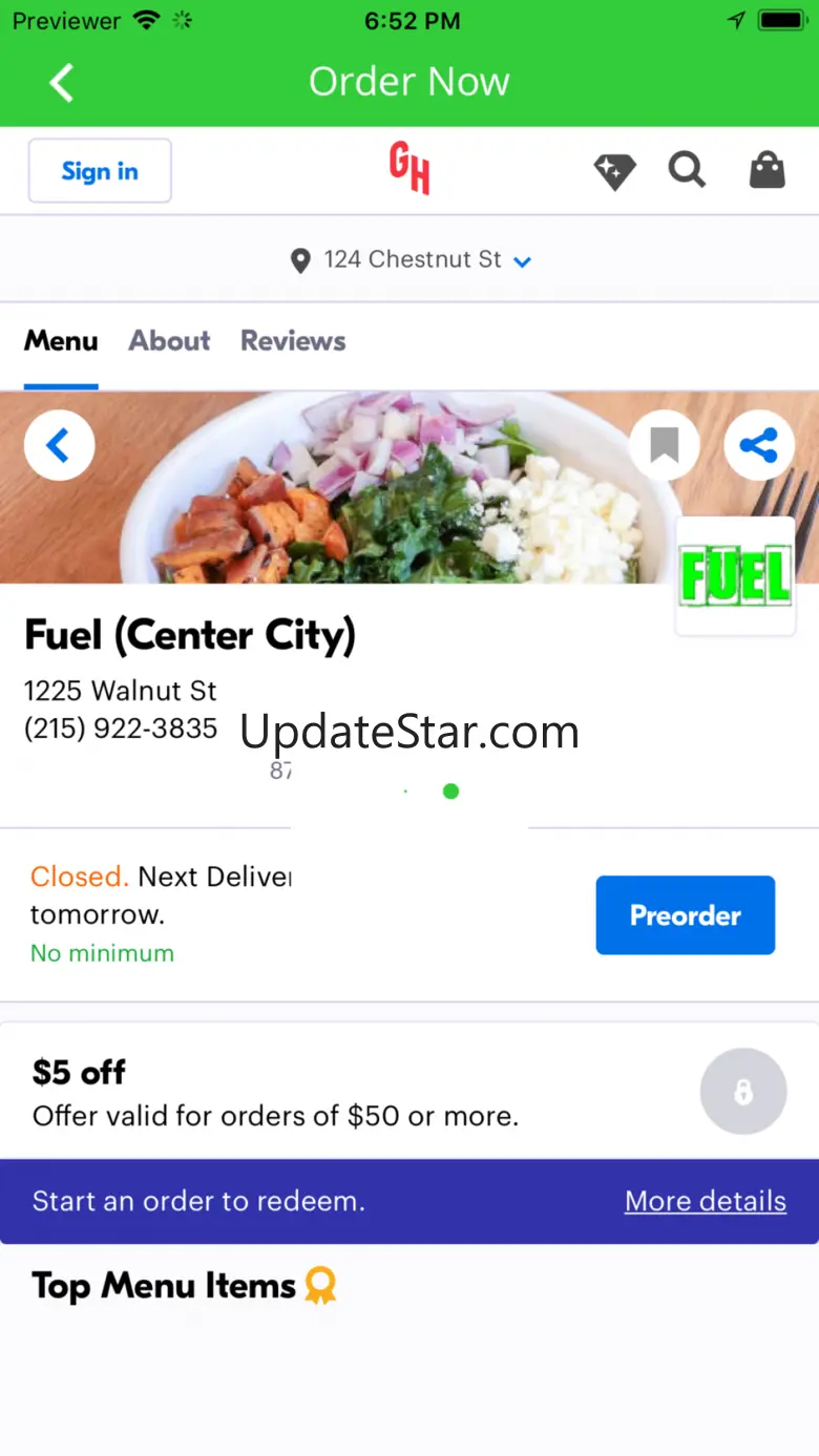 Fuel Healthy Kitchen 1.0.2