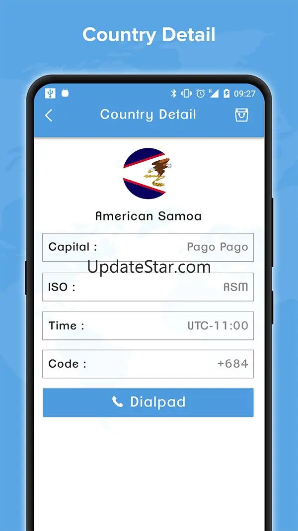 All Country Code: Dialing Code 1.3