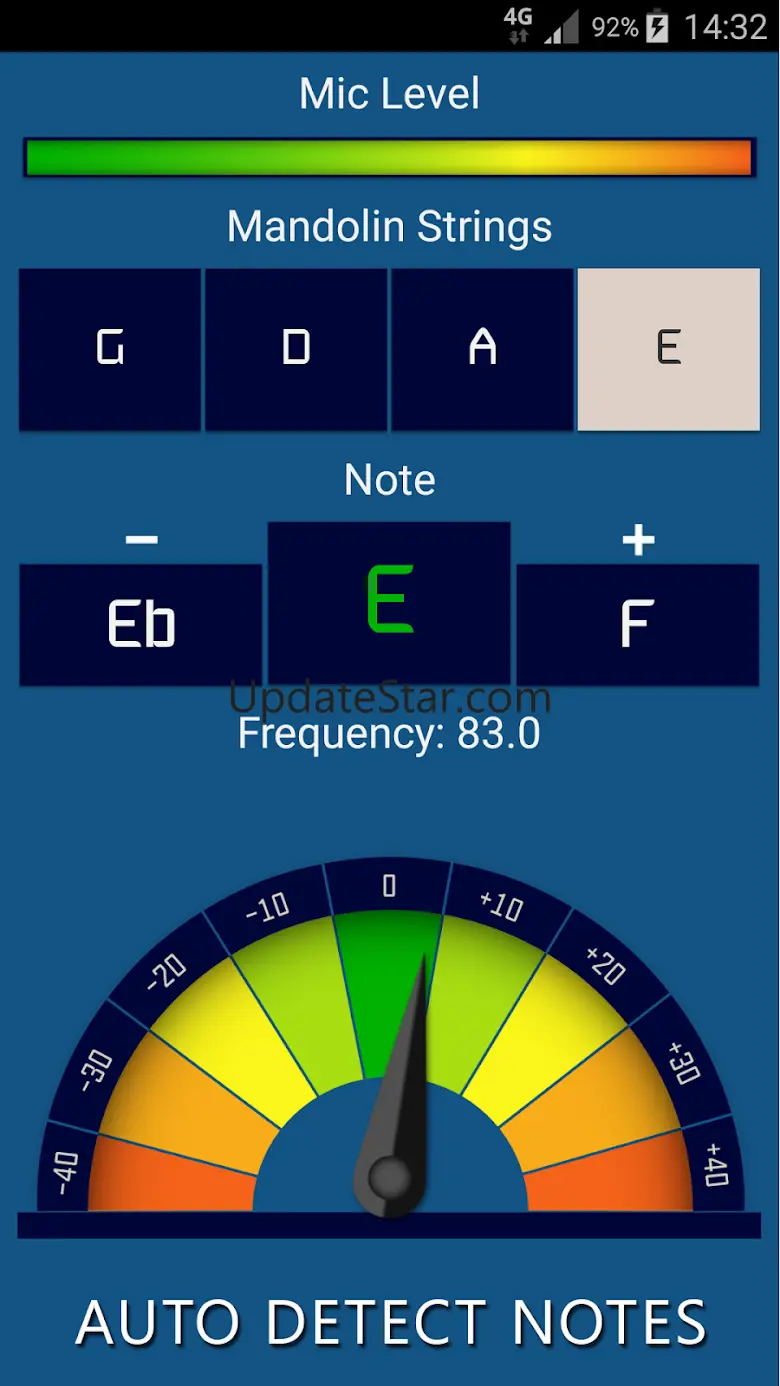 Mandolin Tuner: Fast & Precise 12.0