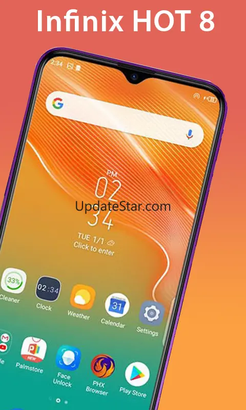 New theme for  Infinix HOT 8 1.0
