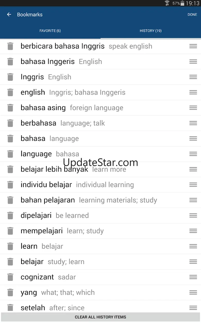 Indonesian English Dictionary 5.0.0