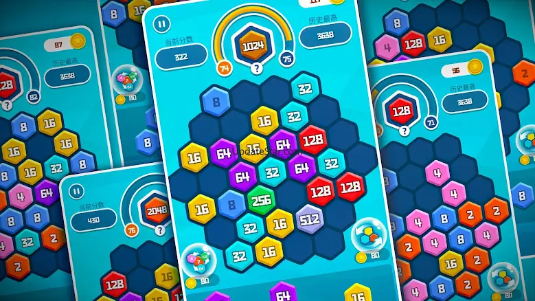 HexPuz - Merge Hexa Puzzle 1.580