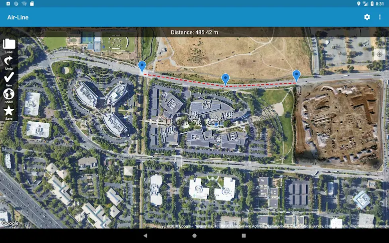 Air-Line - Distance measuremen 1.1