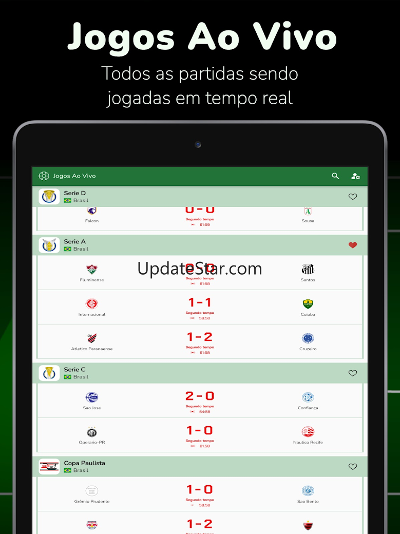 Futebol Ao Vivo - FavScore 2.1.0