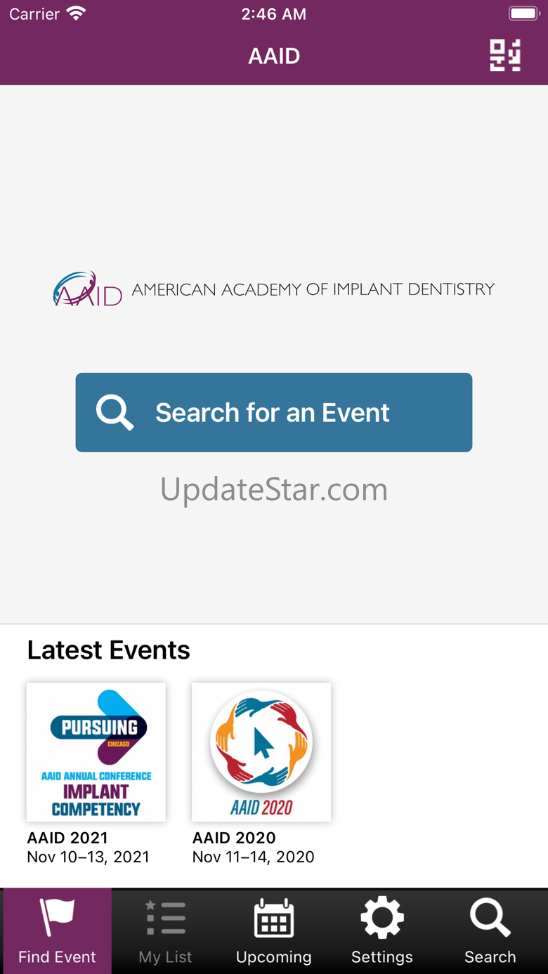 AAID Events 1.6