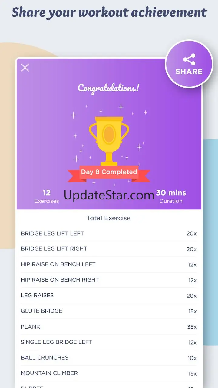 30 Days Lose Weight Workout fo 1.2
