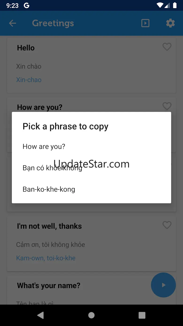 Learn Vietnamese Phrasebook 3.7.0