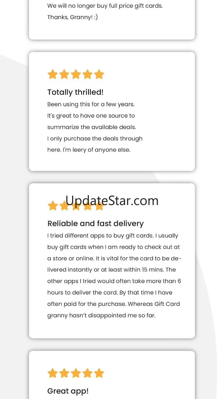 Gift Card Granny 8.12.2