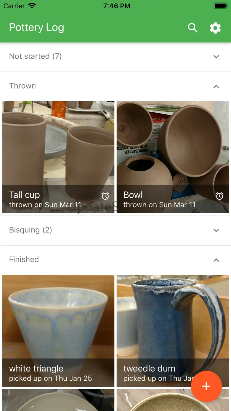 Pottery Log 1.0.8