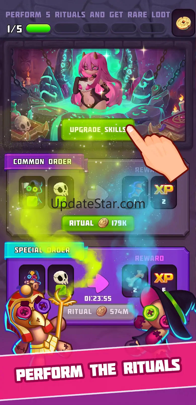 Goddess & Magic: Voodoo merge 0.6.5