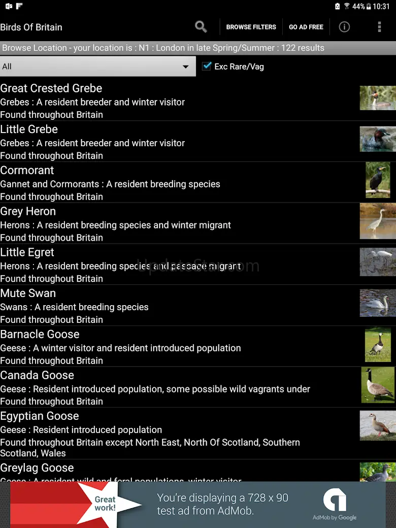 Birds Of Britain 5.2.5