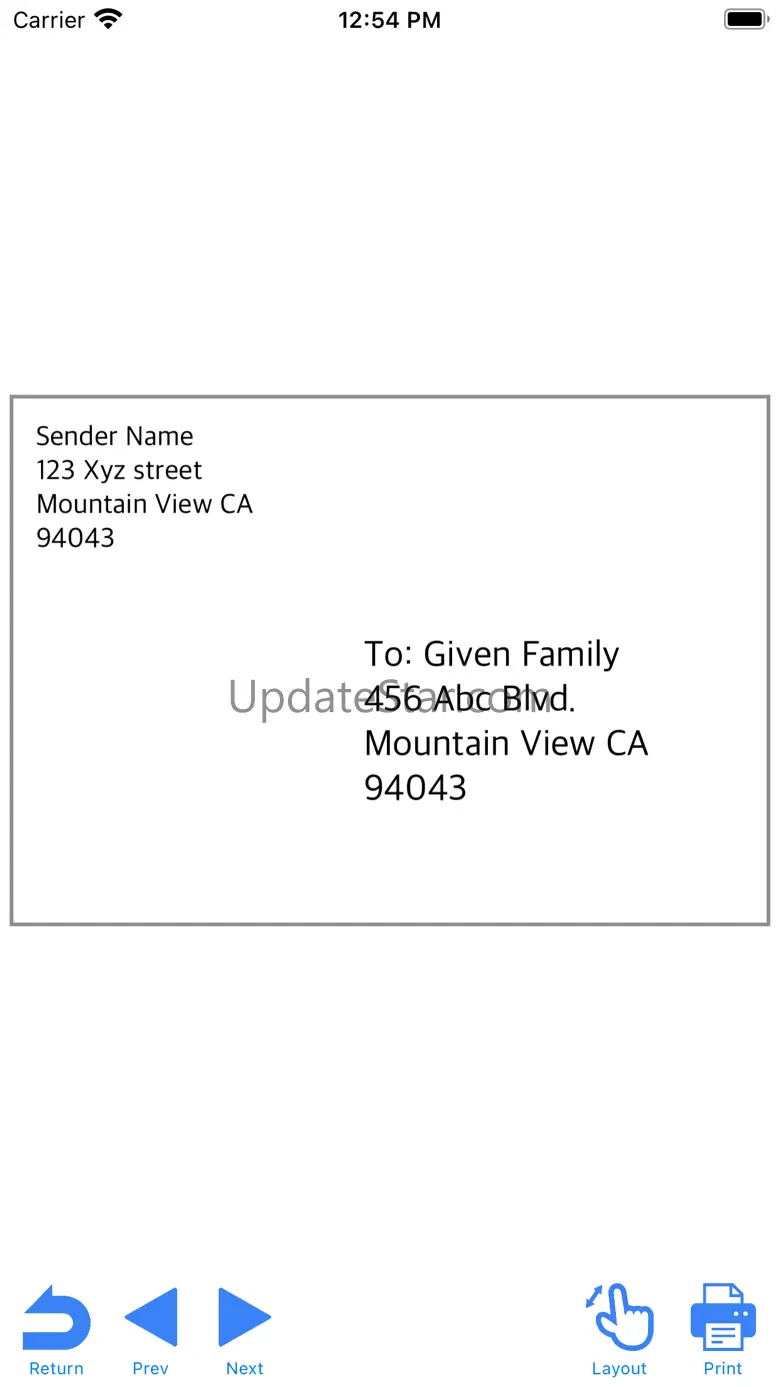 Easy Print Address 4.11.2