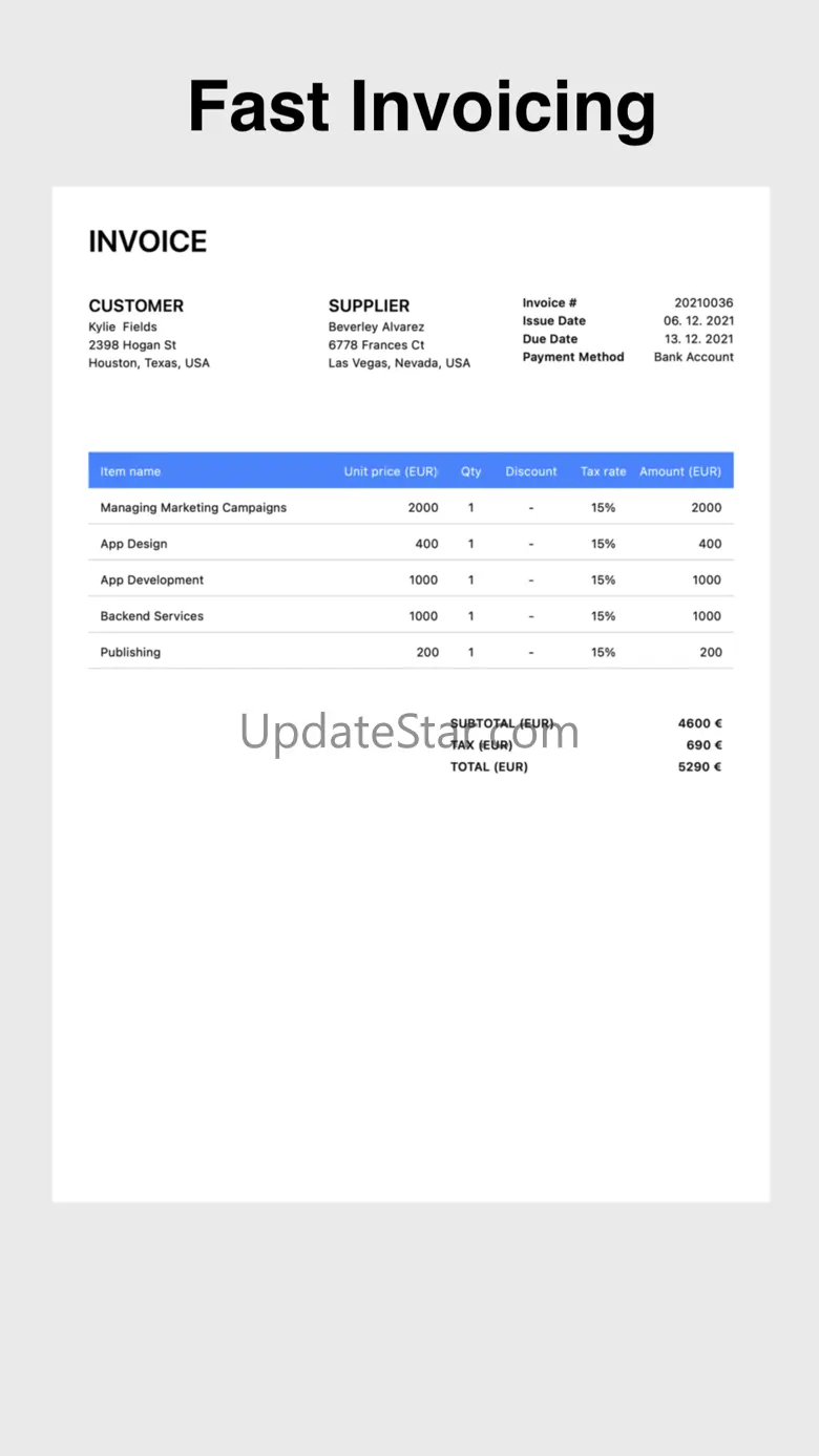 InvCreate - Easy Invoice Maker 1.6.0