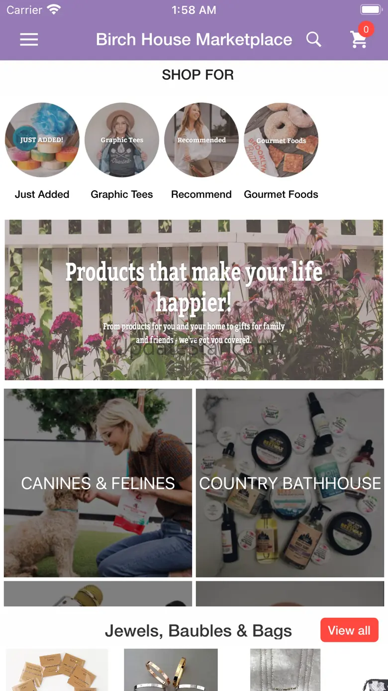 Birch House Marketplace 1.0