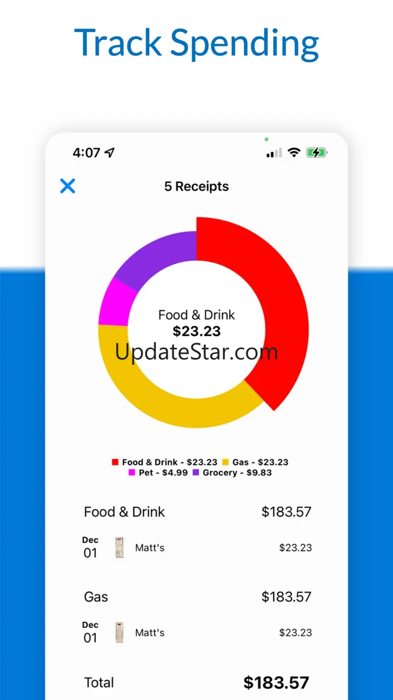 Capture: Receipt Tracker 1.2.2