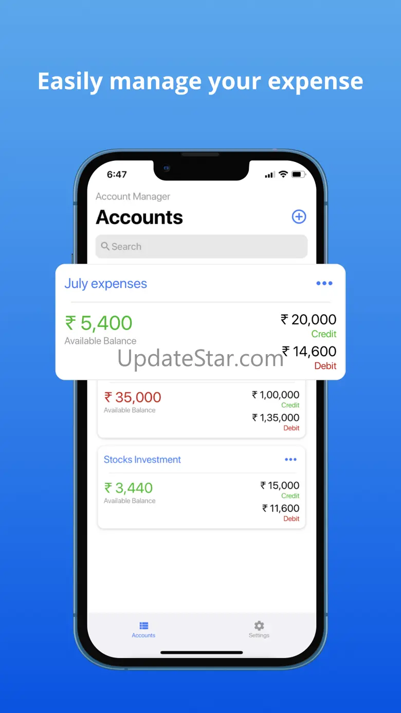 Account & Expense Manager 1.8