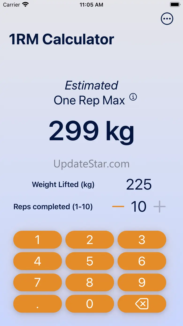 One Rep Max Calculator - (1RM) 1.0.1