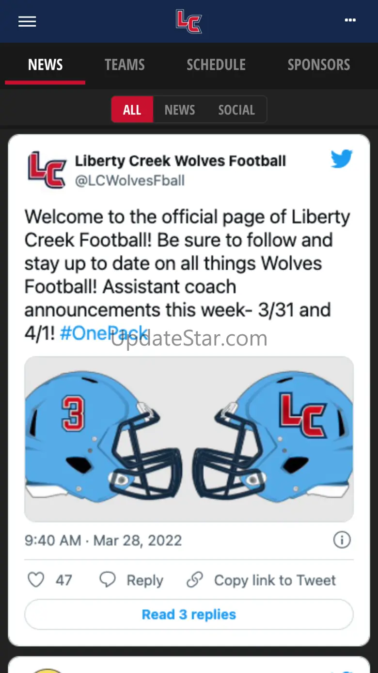 Liberty Creek Athletics 4.1.8