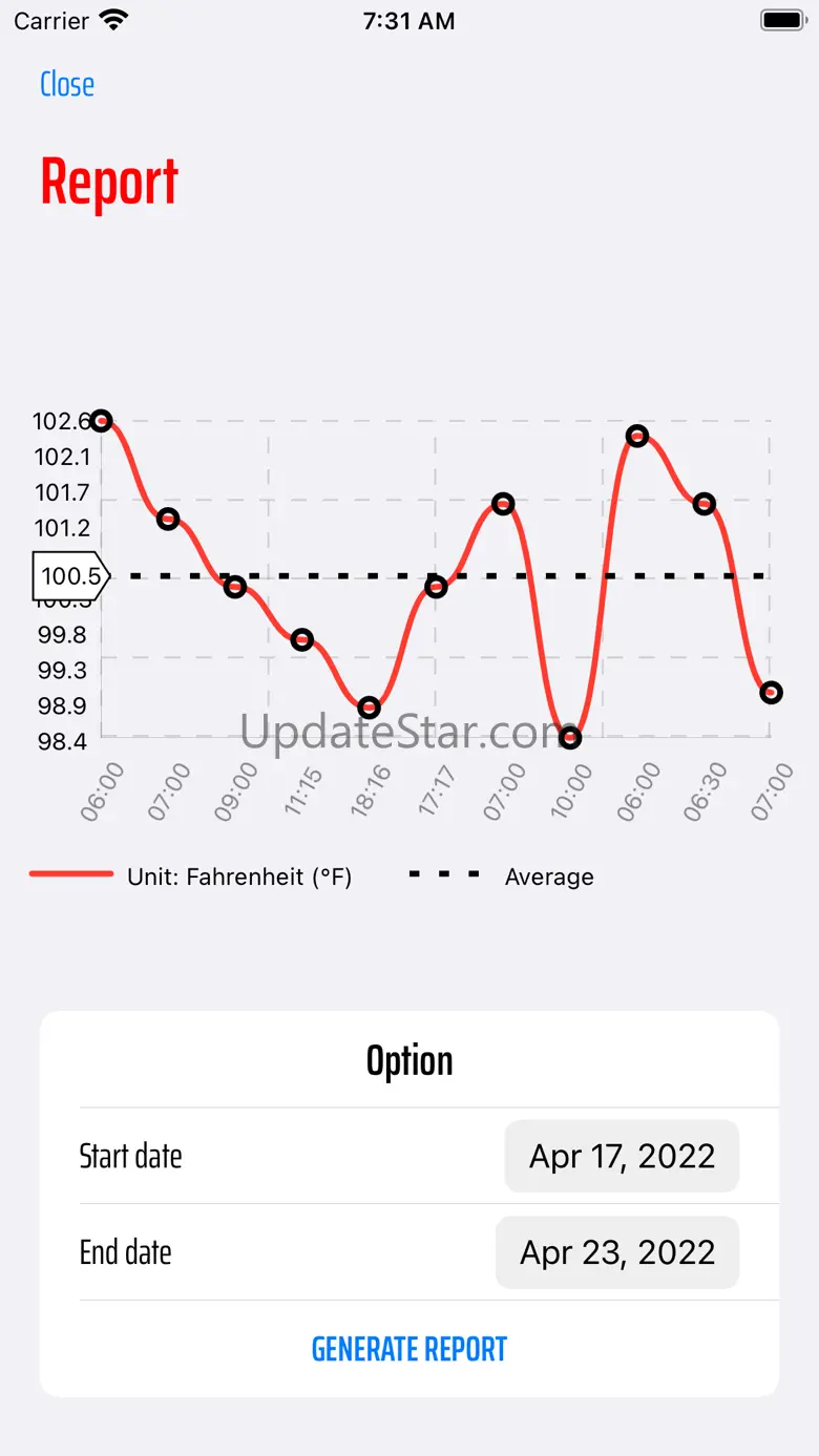 Body Temperature App  & More 1.0